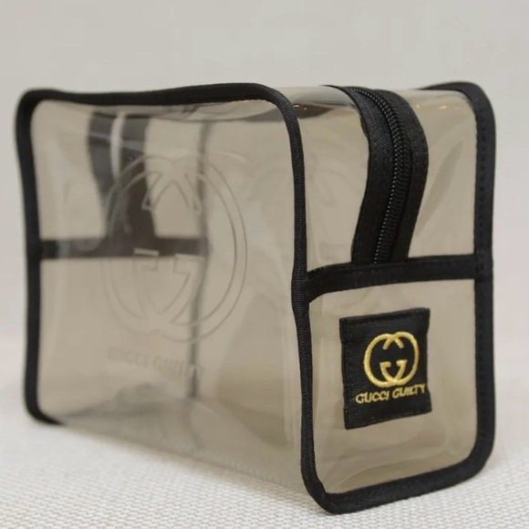 Gucci Parfums Transparent Toiletry Cosmetic Bag - Picture 8 of 9